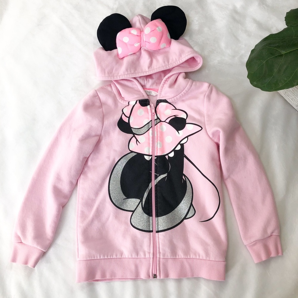 H&M Disney Minnie Hoodie 4Y-6Y